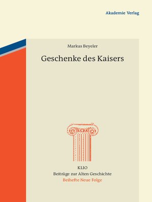 cover image of Geschenke des Kaisers